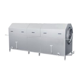 Drum type tobacco leaf disperser