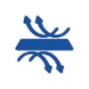 aminated barrier wrapping icon